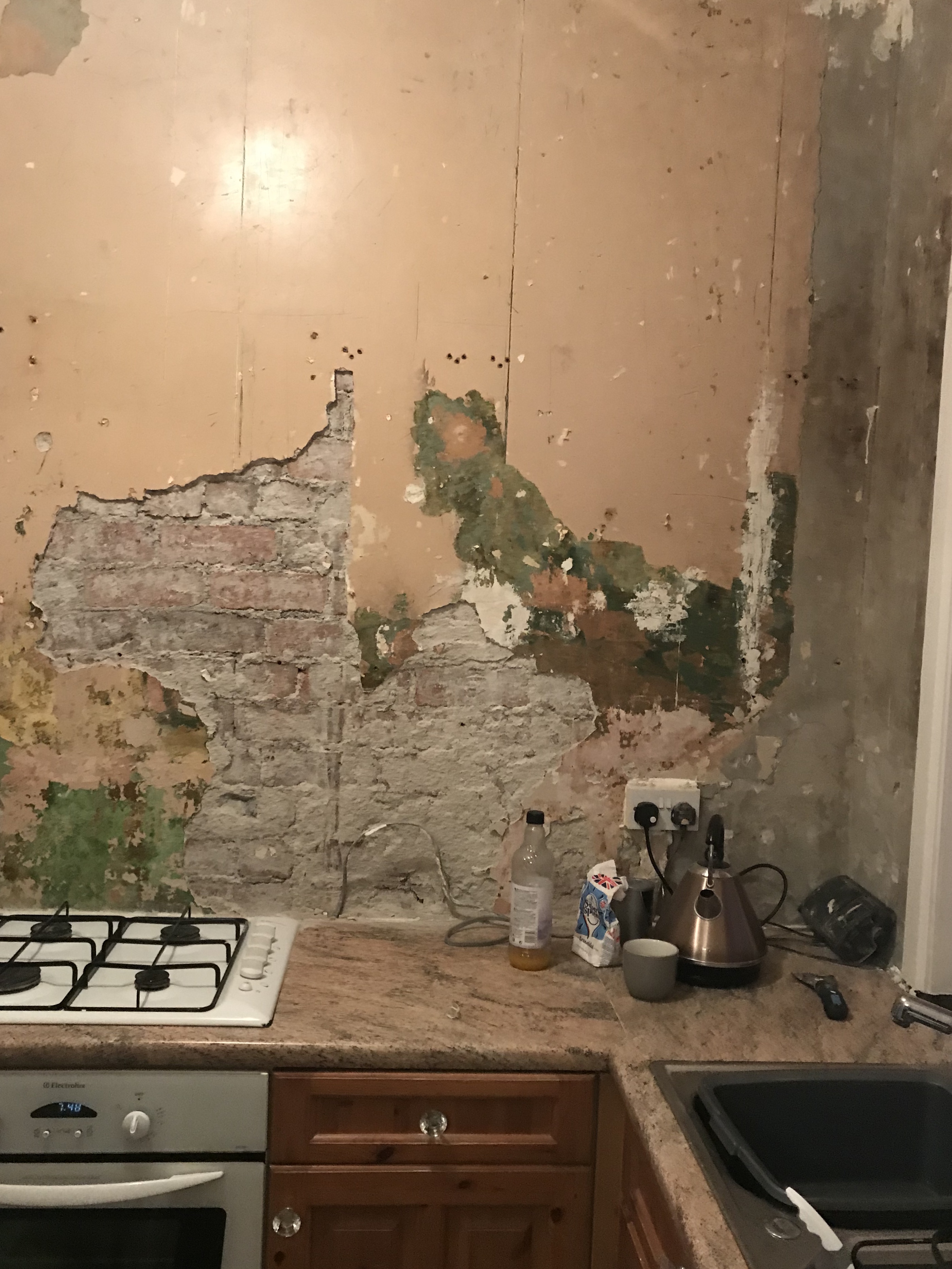 living in a renovation